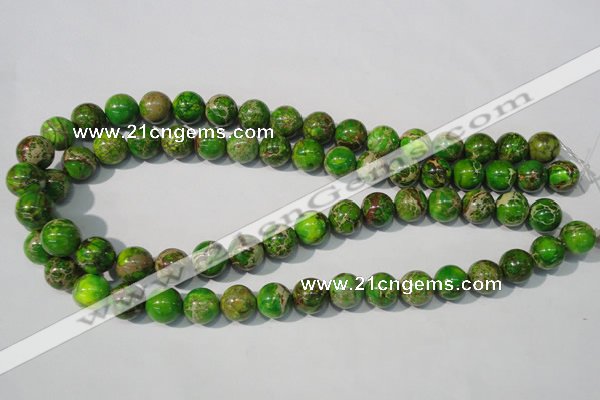 CDE922 15.5 inches 12mm round dyed sea sediment jasper beads