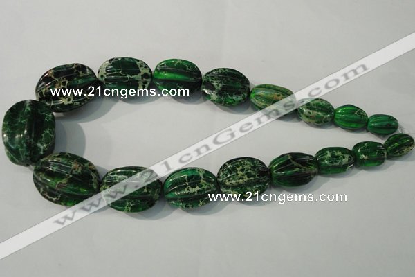 CDE967 10*15mm - 24*33mm star fruit shaped dyed sea sediment jasper beads