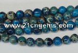 CDI265 15.5 inches 6mm round dyed imperial jasper beads