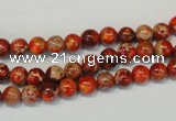 CDI491 15.5 inches 6mm round dyed imperial jasper beads