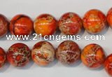 CDI494 15.5 inches 12mm round dyed imperial jasper beads