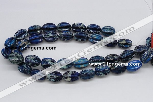 CDI61 16 inches 16*23mm star fruit shaped dyed imperial jasper beads