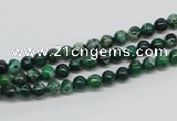 CDI68 16 inches 4mm round dyed imperial jasper beads wholesale