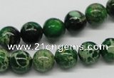 CDI69 16 inches 10mm round dyed imperial jasper beads wholesale