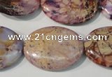 CDI712 15.5 inches 22*30mm oval dyed imperial jasper beads