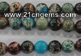 CDI802 15.5 inches 8mm round dyed imperial jasper beads wholesale