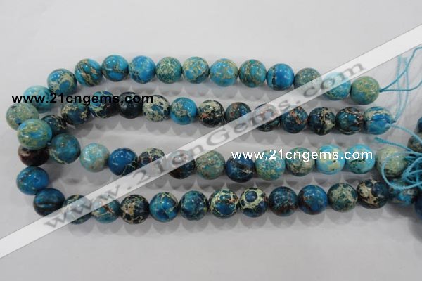 CDI807 15.5 inches 15mm round dyed imperial jasper beads wholesale