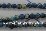 CDI811 15.5 inches 6mm round dyed imperial jasper beads wholesale