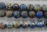 CDI813 15.5 inches 8mm round dyed imperial jasper beads wholesale