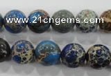 CDI814 15.5 inches 10mm round dyed imperial jasper beads wholesale