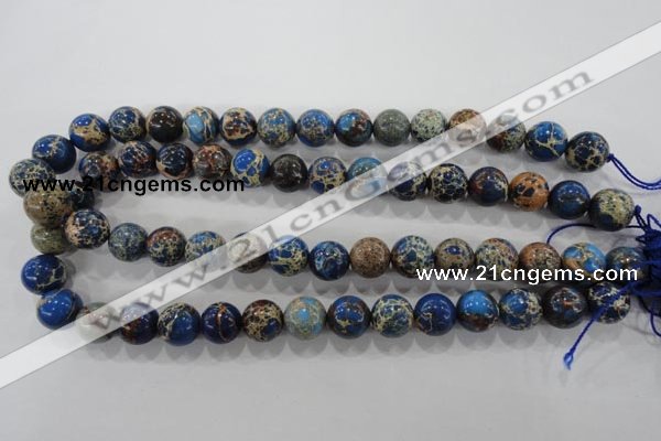 CDI815 15.5 inches 12mm round dyed imperial jasper beads wholesale