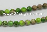 CDI82 16 inches 6mm round dyed imperial jasper beads wholesale