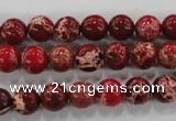 CDI822 15.5 inches 8mm round dyed imperial jasper beads wholesale