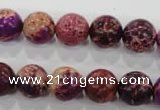 CDI833 15.5 inches 10mm round dyed imperial jasper beads wholesale