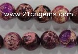 CDI834 15.5 inches 12mm round dyed imperial jasper beads wholesale