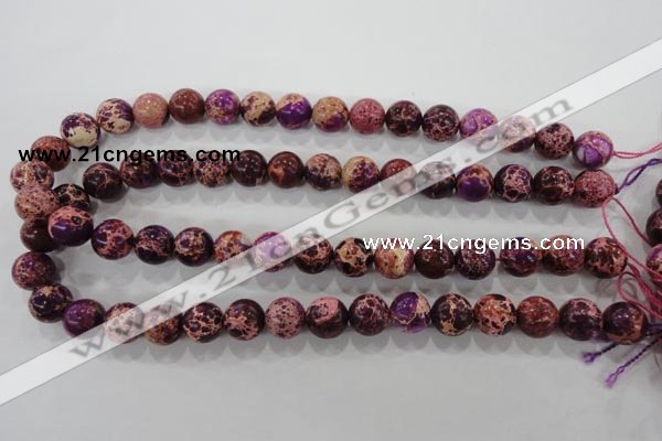 CDI834 15.5 inches 12mm round dyed imperial jasper beads wholesale