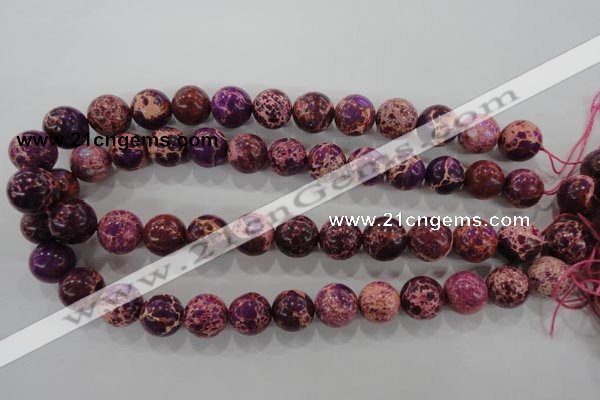 CDI836 15.5 inches 15mm round dyed imperial jasper beads wholesale