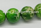 CDI84 16 inches 18mm round dyed imperial jasper beads wholesale