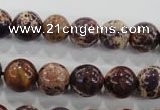 CDI844 15.5 inches 12mm round dyed imperial jasper beads wholesale