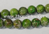 CDI921 15.5 inches 10mm round dyed imperial jasper beads