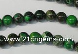 CDI956 15.5 inches 8mm round dyed imperial jasper beads