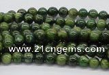 CDJ01 15.5 inches 6mm round Canadian jade beads wholesale