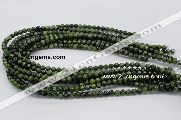 CDJ01 15.5 inches 6mm round Canadian jade beads wholesale