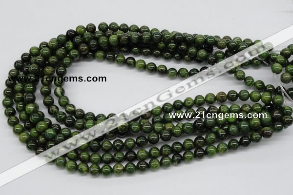 CDJ02 15.5 inches 8mm round Canadian jade beads wholesale