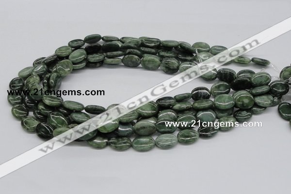 CDJ08 15.5 inches 12*16mm oval Canadian jade beads wholesale