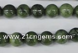 CDJ100 15.5 inches 10mm round Canadian jade beads wholesale