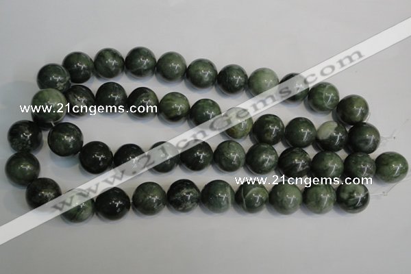 CDJ18 15.5 inches 18mm round Canadian jade beads wholesale