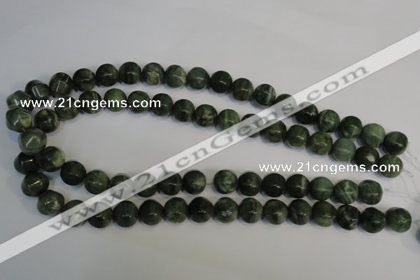 CDJ20 15.5 inches 12mm pumpkin Canadian jade beads wholesale