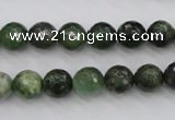 CDJ263 15.5 inches 10mm faceted round Canadian jade beads wholesale