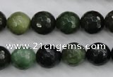 CDJ264 15.5 inches 12mm faceted round Canadian jade beads wholesale