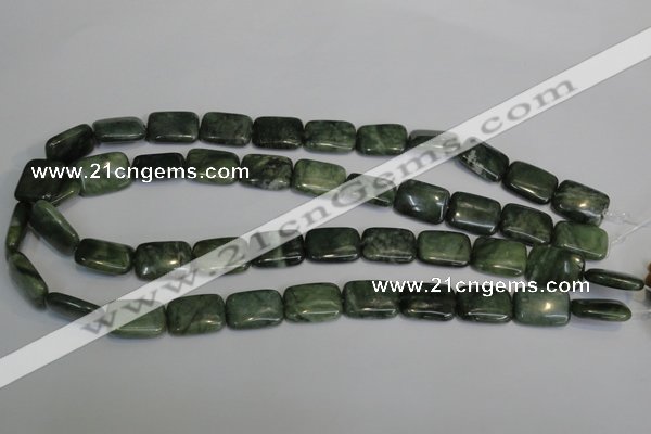 CDJ31 15.5 inches 13*18mm rectangle Canadian jade beads wholesale