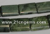 CDJ34 15.5 inches 13*18mm flat tube Canadian jade beads wholesale