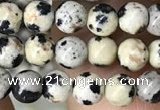 CDM90 15.5 inches 4mm round dalmatian jasper beads wholesale