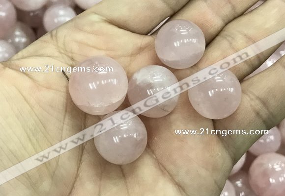 CDN03 16mm round rose quartz decorations wholesale