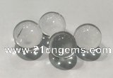 CDN1000 20mm round white crystal decorations wholesale