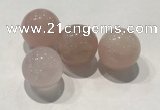 CDN1001 20mm round rose quartz decorations wholesale