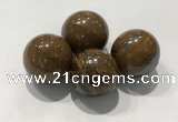 CDN1008 20mm round iron tiger decorations wholesale