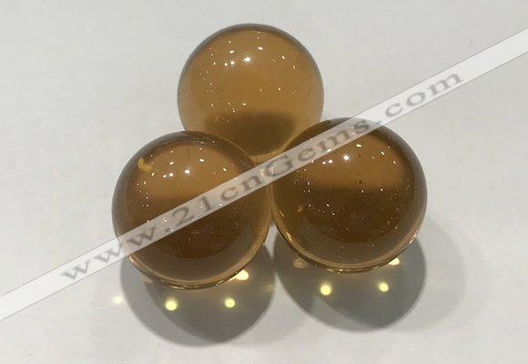 CDN1042 30mm round glass decorations wholesale