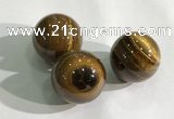 CDN1052 30mm round iron tiger decorations wholesale