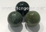 CDN1092 30mm round agate decorations wholesale