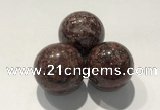 CDN1123 30mm round jasper decorations wholesale