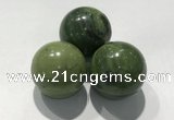 CDN1151 30mm round Canadian jade decorations wholesale