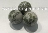 CDN1155 30mm round Mashan jade decorations wholesale