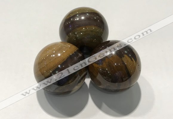 CDN1164 30mm round jasper decorations wholesale