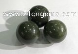 CDN1169 30mm round jasper decorations wholesale