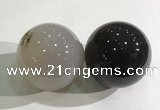 CDN1208 40mm round agate decorations wholesale